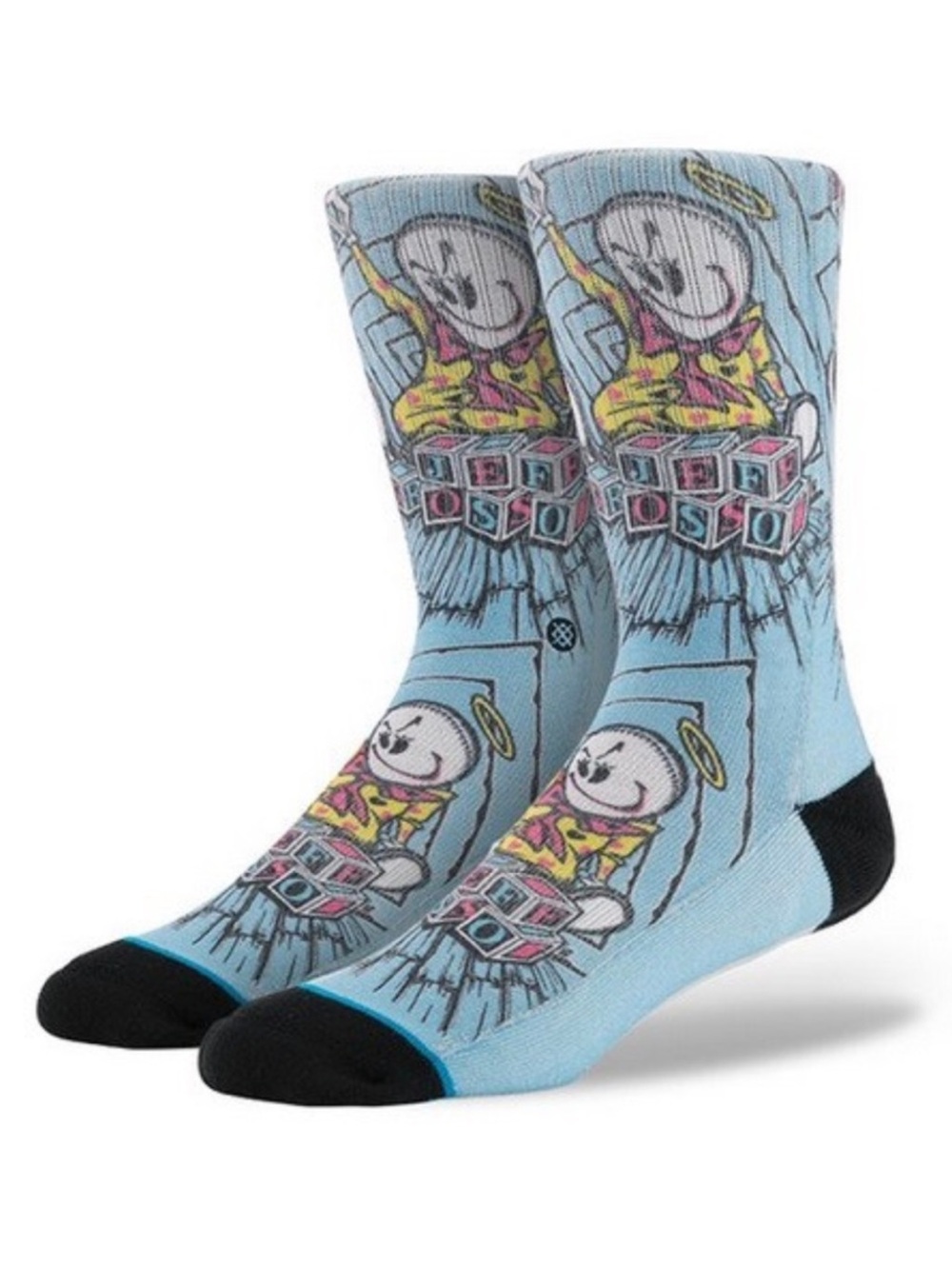 Stance x VANS JEFF GROSSO Mens Crew Socks LARGE XL NEW